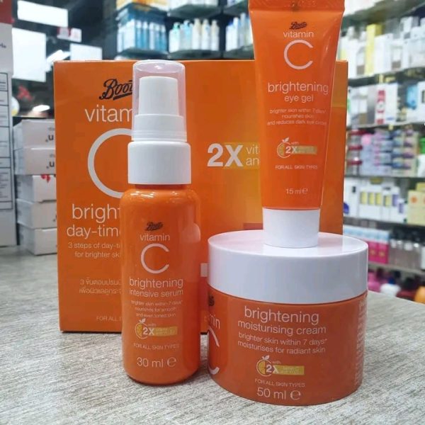 Boots Vitamin C Night-Time Brightening Routine 3 Pcs (Set) - Image 3