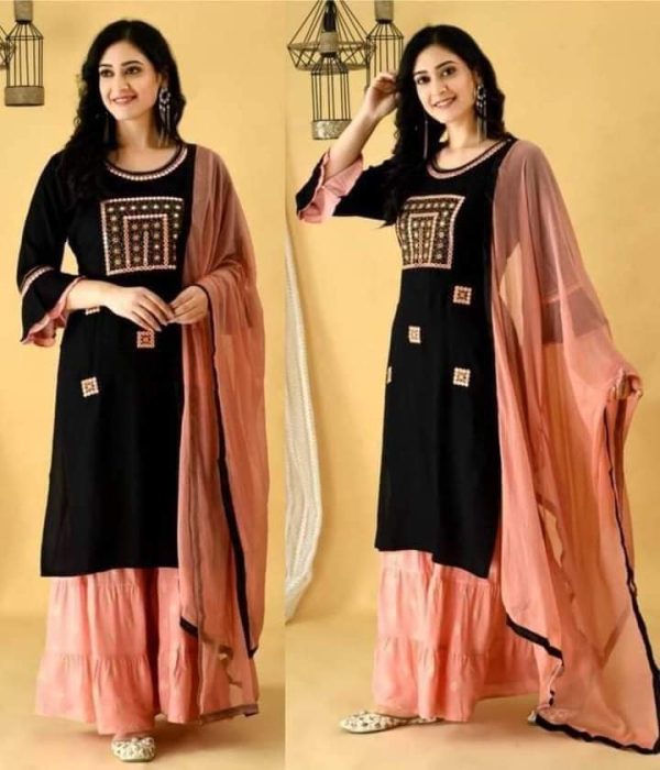 Readymade Premium Embroidered Kameez Set SP-18317490 - Image 3