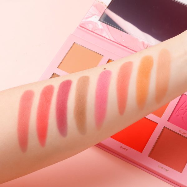 IMAGIC PROfessional Cosmetic Touch Blush Palette 6 Color 80g - Image 2