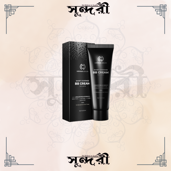 Nirvana Color Smart Coverage BB Cream with SPF 15 – Lightweight & Everyday Matte Finish